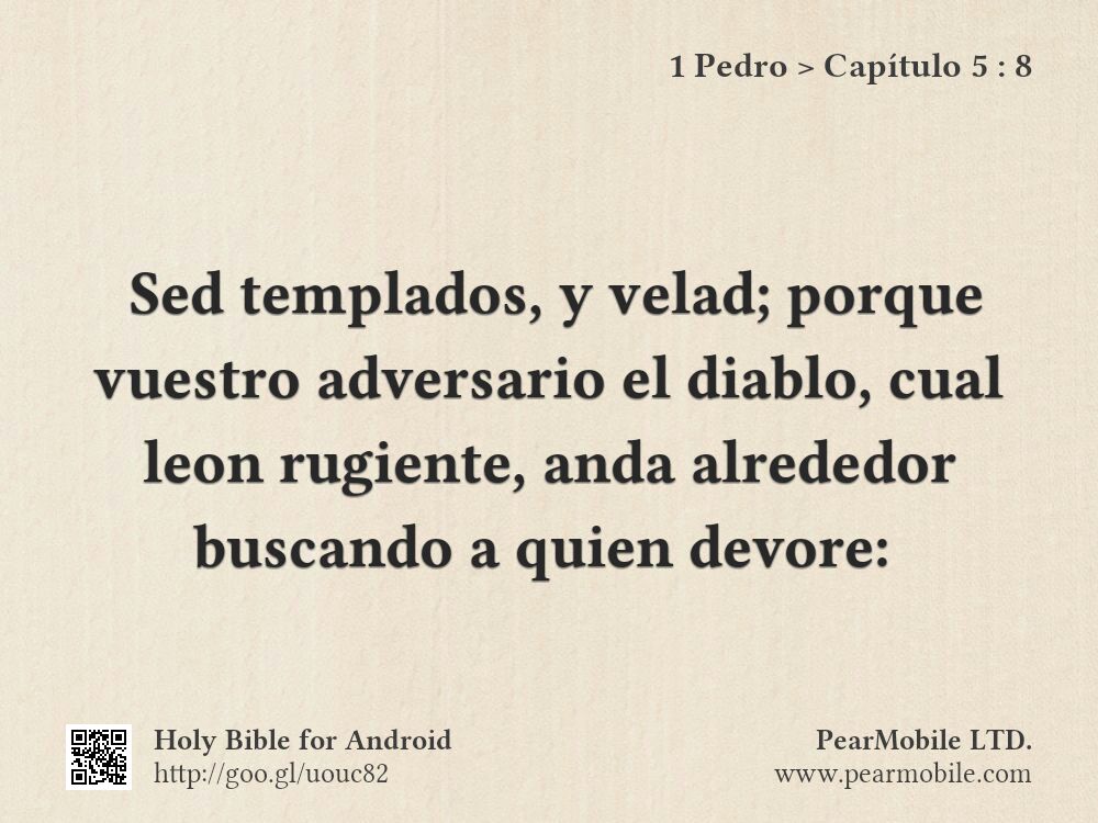 1 Pedro, Capítulo 5:8